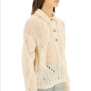 Acne studios Korlie open cable knit sweater